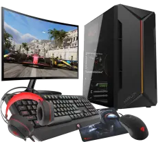 VIST Kit Gaming RGB Ryzen 7 5700G/32GB/RX VEGA/SSD 1TB M.2/WiFi/LCD 24 gaming namizni računalnik