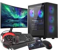 VIST PC Gaming Ryzen 7 5700X - RAM 32GB - RTX 4060 - SSD 1TB M.2 - WIFI - 27'' - W11