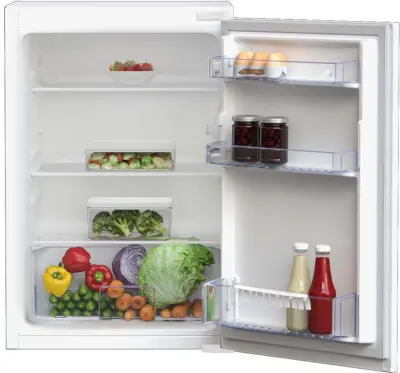 Beko MDA EB hladilnik B1804FN<br/>Design=vgradna naprava<br/>Koristna prostornina hladilnega dela=126 l<br/>Hrupnost=29 dB(A) re 1 pW<br/>Klimatski ra