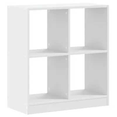 vidaXL Knjižna omara bela 68,5x32x75 cm inženirski les