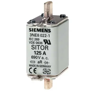 Siemens Dig.Industr. Sitor talilni vložek 160A, 690VAC G00, aR 3NE8024-1