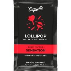 Coquette Chic Desire - Pocket Kissable Massage Leo s toplotnim učinkom Lollipop 10 ml