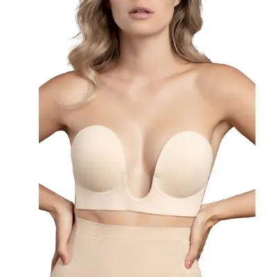 BYE BRA SEAMLESS U-STYLE BRA NARAVNA VEL. A