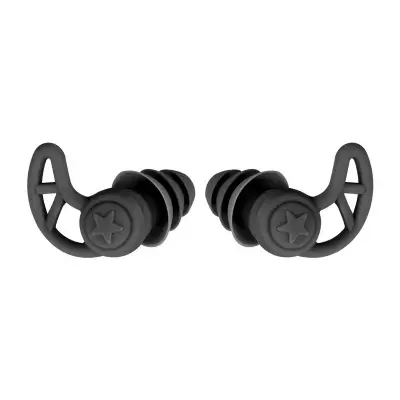 Ušesni čepki za zmanjšanje hrupa 40 dB 1 par Black