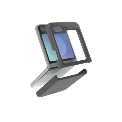 SBS Samsung Galaxy Z Flip6 črn silikonski ovitek
