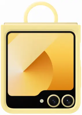 SAMSUNG GALAXY Z FLIP6 SILICONE CASE YELLOW