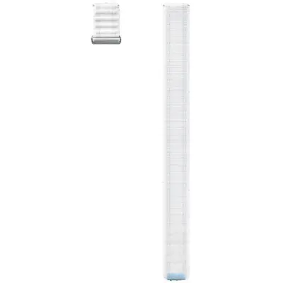 SAMSUNG TKANINSKI PAS ZA URO7 6 5 4 22MM M/L BELO-MODR