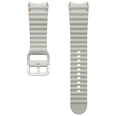 SAMSUNG ŠPORTNI PAS 20MM ZA URO 7 6 5 4 M/L SREBRN SREBRN