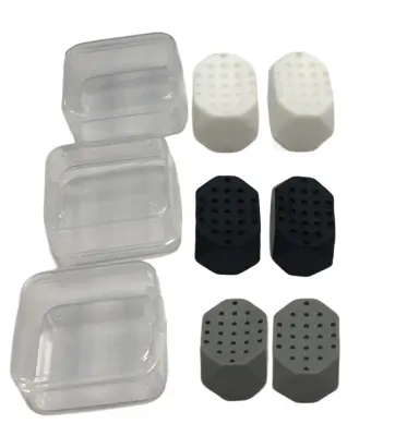 Silikonski trenažer za čeljust - 6 pak MultiColor