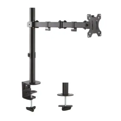 Soporte Aisens Mesa Gira. Incli. 1 monitor 8kg 3 vrtilnice 1 Brazo 13-32 Negro