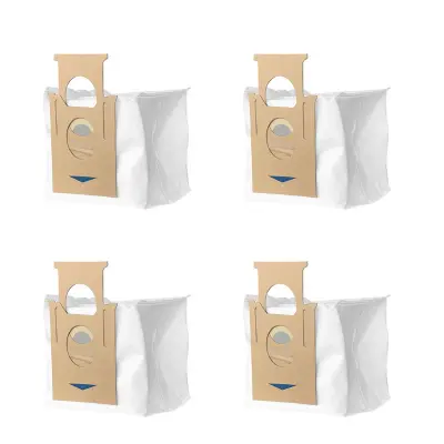 Vrečke za sesalnik, kompatibilne z Ecovacs OZMOT8 T9AIVI /MAX/PRO White 4-Pack