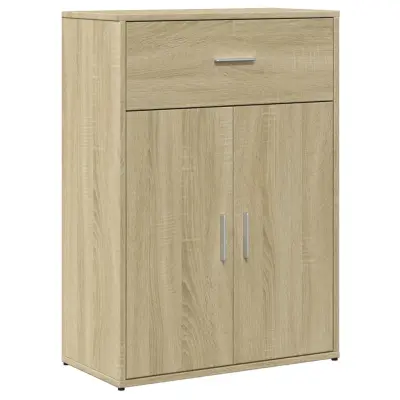 vidaXL Komoda sonoma hrast 60x30x84 cm inženirski les