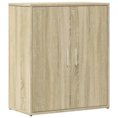 vidaXL Komoda sonoma hrast 60x31x70 cm inženirski les