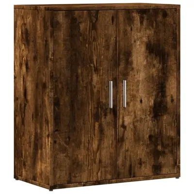 vidaXL Komoda dimljeni hrast 60x31x70 cm inženirski les