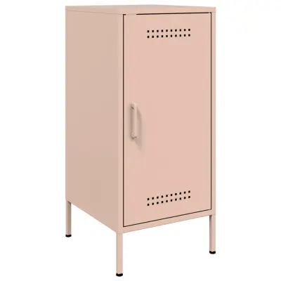 vidaXL Komoda roza 36x39x79 cm hladno valjano jeklo