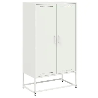 vidaXL Visoka omara roza 68,5x38,5x123,5 cm jeklo