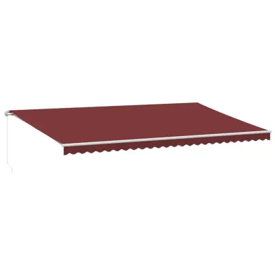 vidaXL Ročno zložljiva tenda z LED bordo 600x300 cm