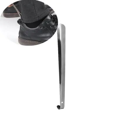 Kovinski rog za čevlje Silver 30 cm