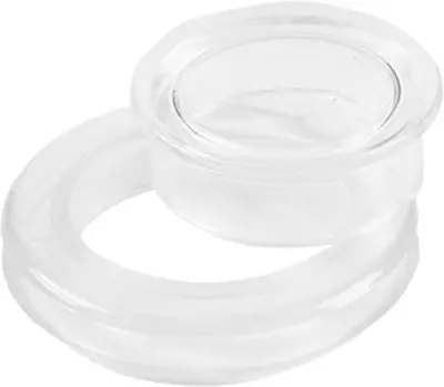 Set obroča za luknjo za dežnik in pokrovčka Transparent