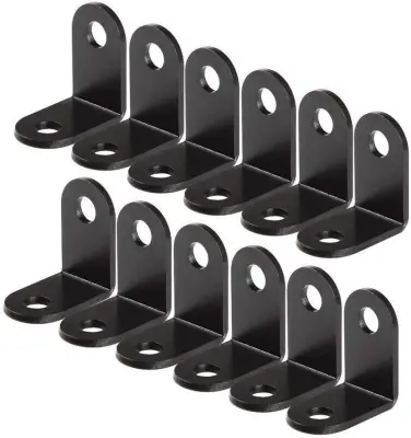 Kotnik Kotnik za vogale 12 kom Black