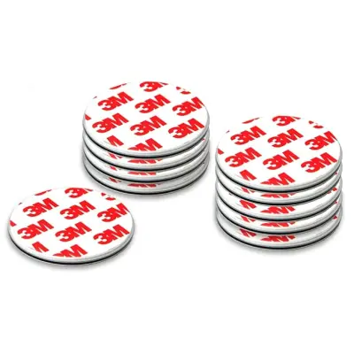 Orodje za namestitev magnetnega detektorja dima 10-delne magnetne lepilne blazinice  70 mm