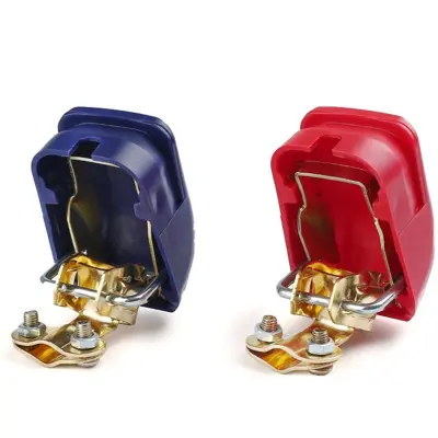 Odstranljive sponke za baterije, 2 paketa MultiColor