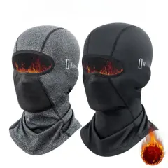 Zimska balaclava kapuca/smučarska maska Black