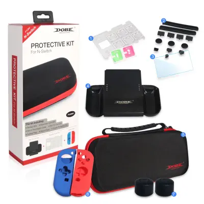 Nintendo Switch zaščitna torbica z veliko dodatki