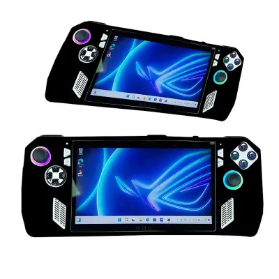 Zaščitna torbica za igralno konzolo ASUS Rog Ally z vgrajenim stojalom Black