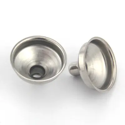 2-paketni mini lijak iz nerjavečega jekla za steklenice/bučke z eteričnim oljem