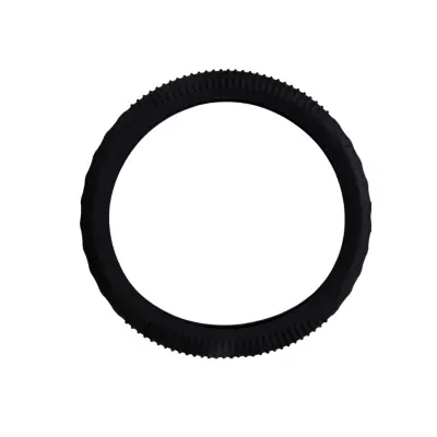 Prevleka za avtomobilski volan iz protizdrsnega silikona Black 38 cm