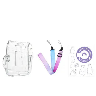 Etui za fotoaparat z režo za fotografije Transparent