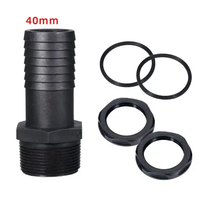 Priključek Pagoda za vedro za vodo - 40 mm plastika (dvojni navoj)