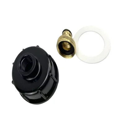 IBC Tote Tank Adapter ventila z dvojnim izhodom