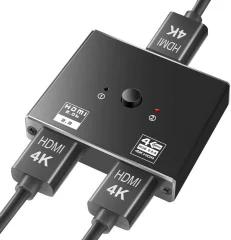 HDMI 2.0 stikalo 2 v 1 izhod 4K HDMI razdelilnik 1 v 2 izhod