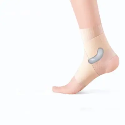 Izjemno tanka nevidna opora za gleženj Beige M