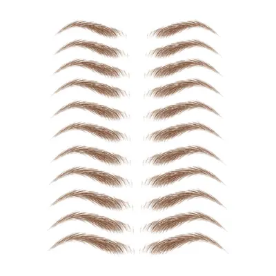 Nalepke za obrvi fake tattoo Rjave 11 parov