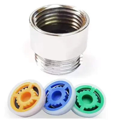 Vložki za varčevanje z vodo za glavo tuša 3 paketi z adapterjem MultiColor