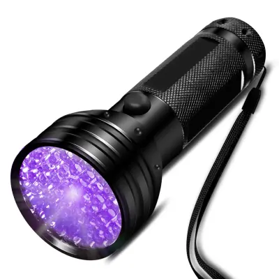 UV svetilka z 51 LED kroglicami 395 nm vodotesna