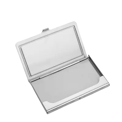 Elegantna cigaretnica - Ohišje iz nerjavečega jekla, odporno na vlago Silver