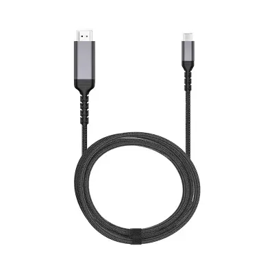 Adapterski kabel 4K 60Hz USB C v pretvornik kabla HDMI Black 200 x 0,93 cm 2