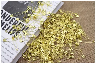 Varnostni zatiči 22 mm 1000 kosov Gold