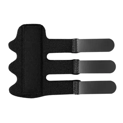 Korektor za prste Ročna opornica Fix Strap Protector Splint Finger Brace Support Black