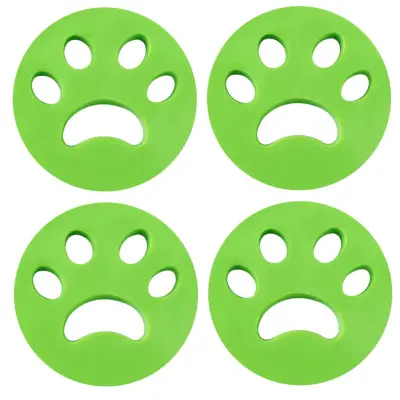 Odstranjevalec dlak za oblačila - odstranjuje pasje/mačje dlake Zelena   4-Paket