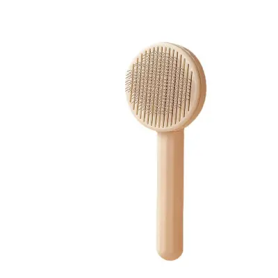 Samočistilna krtača za hišne ljubljenčke Beige