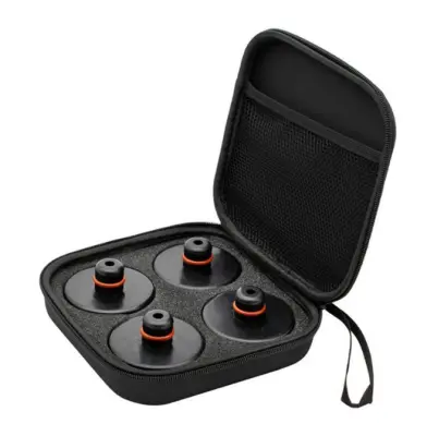 Dvižni plošček za dvigalko 4-pack Black