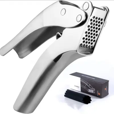 Ročna stiskalnica za česen iz nerjavečega jekla