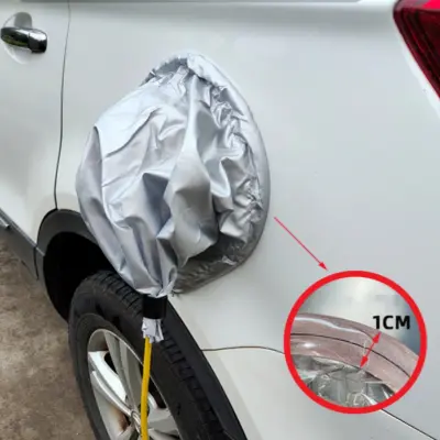 Magnetna vodotesna zaščita za polnilne vtičnice na električnih avtomobilih Silver