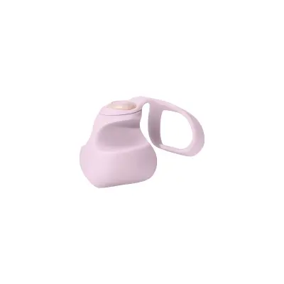Naprstni vibrator Dame Products - Fin, svetlo vijoličen