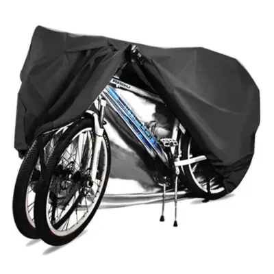 Vodoodporna prevleka za kolo / prevleka za 2 kolesi Black